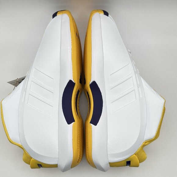 Mens Adidas Crazy 1 Lakers Home 2022 GY8947 Kobe Bryant Basketball Shoes Sz 10.5 - Picture 7 of 12